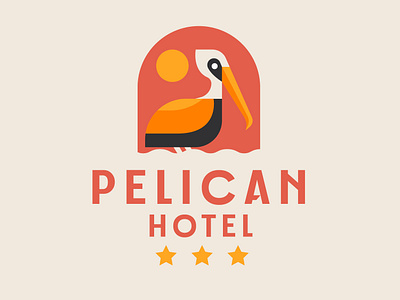 Pelican design diseño de logo diseño plano illustration logo logo logodesign design logodesign design brand marca tipografía