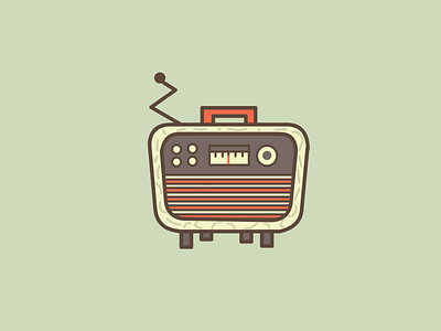 retro radio radio radio design radio illustration retro retro radio retro tv tv tv illustration