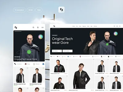 UI exploration for an exciting e-commerce experience animation clothing ecommerce fashion interface layout lifestyle marketplace minimal online shopping shop shopping store trending ui ux visual web website woocommerce