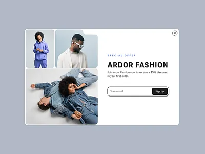 Ardor website pop-up interaction animation application figma interaction interface minimalism modal motiondesign pop up popover popup product design ui ux web website