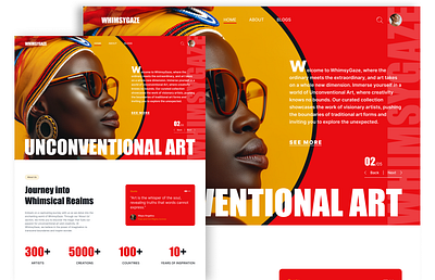 Website Design . Art art artistic design designinspiration explore fashion figma fun graphic design landing page midjourney mordern design photoshop storytelling ui uiux webdesign webdeveloper website