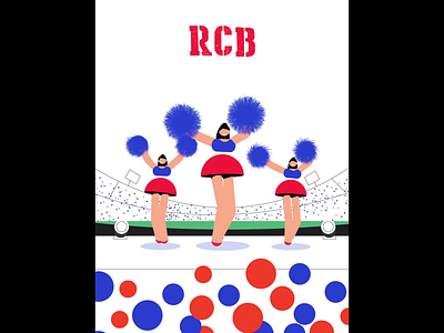 IPL - Cheer Leaders Dance 3d animation cricket csk dance dance animation dance video explainer video illustration ipl ipl cheer leaders ipl team mi rcb studium