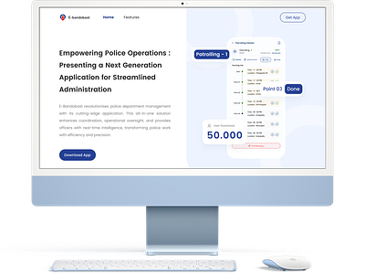 Empowering Police Operations with E-Bandobast adminpanel appdesign cleandesign dashboarddesign designsystem interfacedesign moderndesign policeapp ui userexperience userinterface webinterface