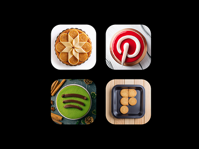 CAKES adobe firefly ai ai generated app icon apple apps cake design fun icon icons logo square sweet