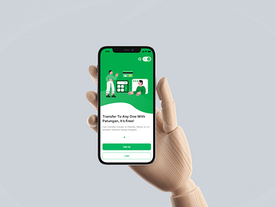 Patungan Mobile App bill design exploration mobile app money payment spalsh screen ui visual