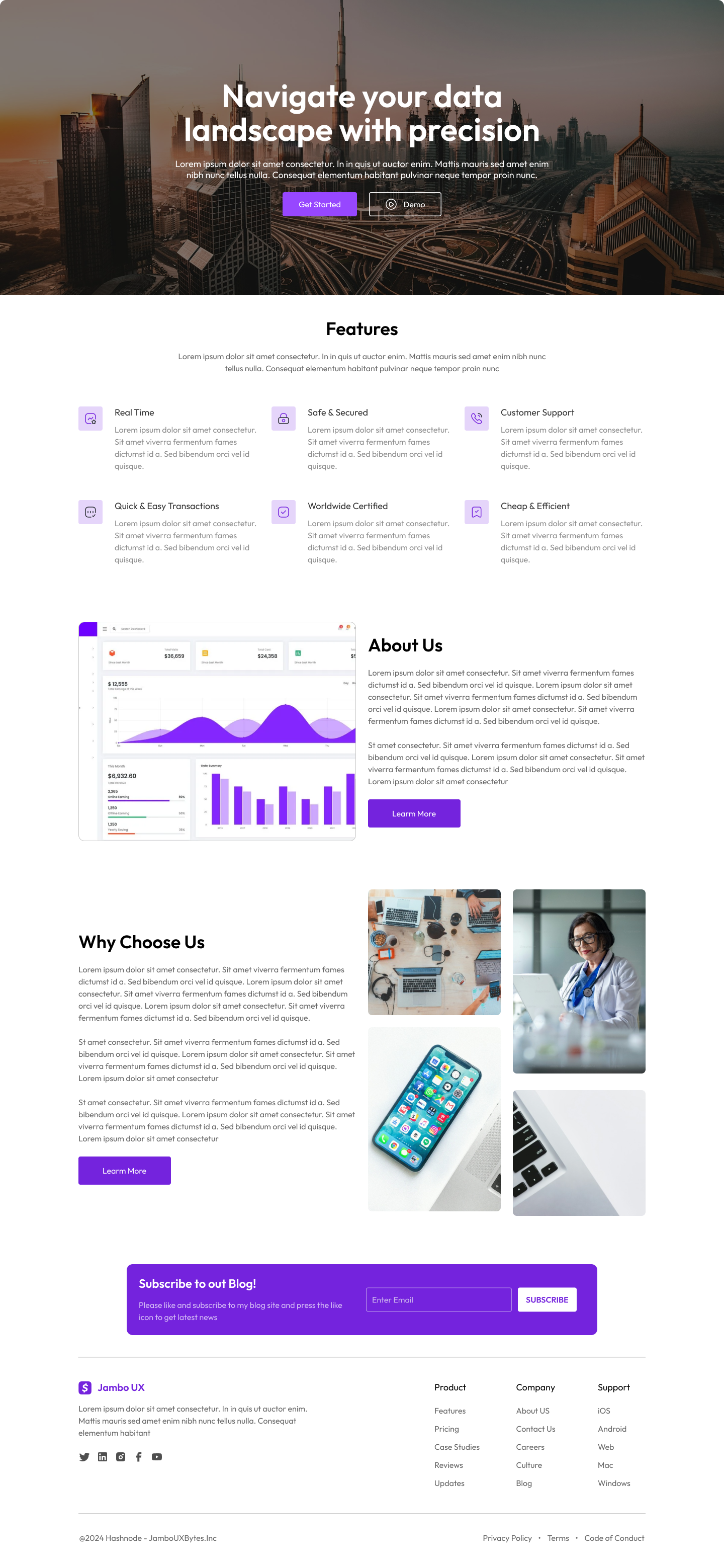 Landing Page figma landing page ux ux design
