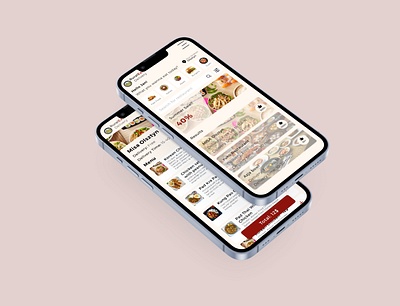 Food Delivery mobile app design app design graphic design logo ui ux