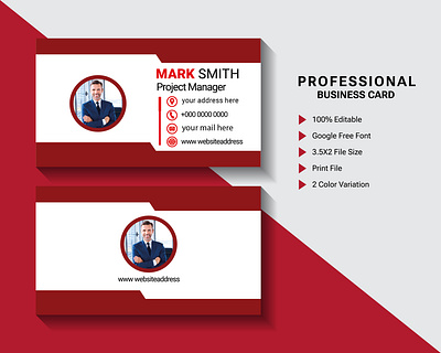 Professional Business Card Design Project business card design id card print card print design stationary