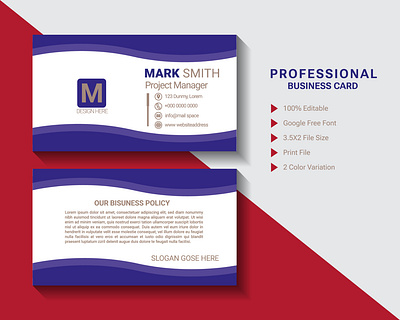 Professional Business Card Design Project business card card design design id card print card stationary