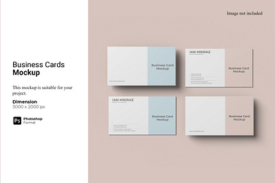 Business Cards Mockup realistic