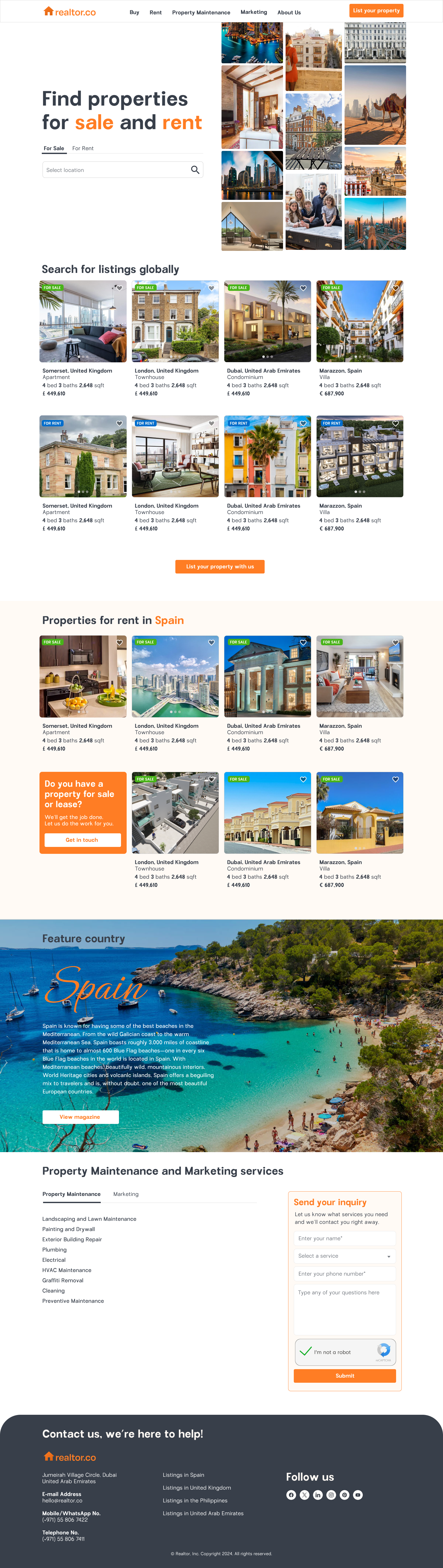 Property Management App minimal property sleek system web app