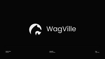 WagVille - Brand Identity 3d animal animal logo animation brand identity branding design dog logo graphic design illustration logo logofolio logomark logos logotype motion graphics pet pet shop trending ui