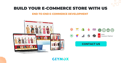 Build your E-commerce Store with us graphic design