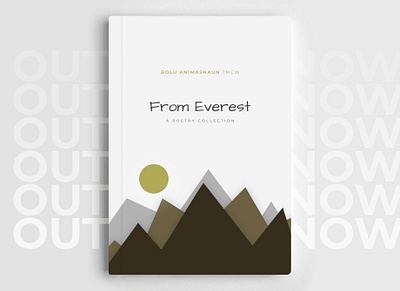 Poetry Book Cover Design book book cover design minimalist poetry