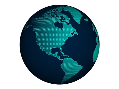 Globe 3d animation globe