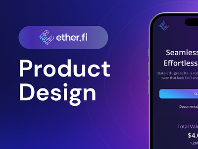 ether.fi branding product design restaking staking