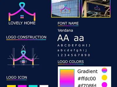 Lovely Home Modern Minimalist logo design animation branding creative logo design dribbble fiverr graphic design illustration logo logo design logo maker minimalist modern