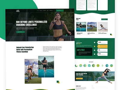 Fitness Coach Personal Website Design and Development fitness coach website design fitness landing page fitness ui ux fitness website personal website portfolio website wordpress wordpress fitness landing page wordpress fitness website wordpress website