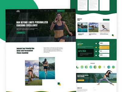 Fitness Coach Personal Website Design and Development fitness coach website design fitness landing page fitness ui ux fitness website personal website portfolio website wordpress wordpress fitness landing page wordpress fitness website wordpress website