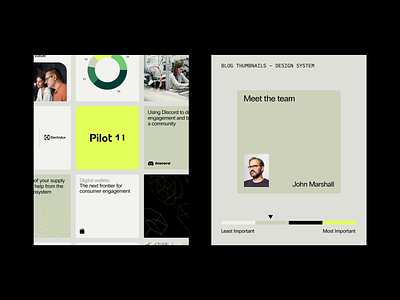 Pilot44 – Blog Thumbnails blog thumbnail clean design system editorial experience design grid grid system interface design module motion resources ui ux web web design website