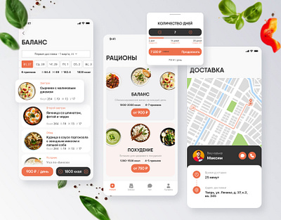 Food delivery IOS APP app branding delivery design figma food food delivery graphic ios service ui user experience ux web design