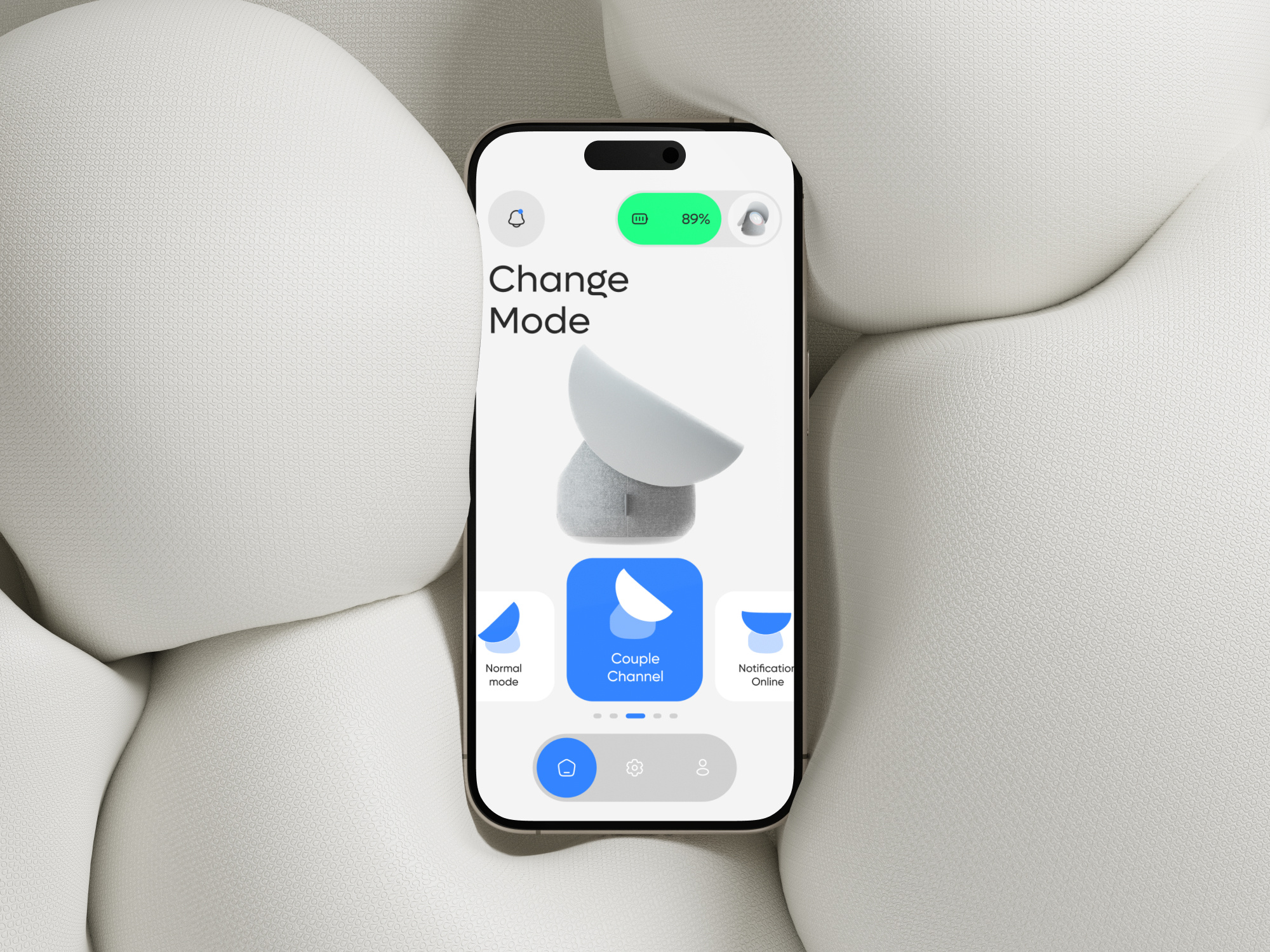 SoundMotion - AI Smart Mobile App admin ai ai app app app design b2b crm dashboard design device iot mobile mobile design product design saas smart software sound ui ux