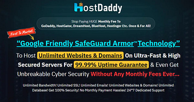HostDaddy Review: Ultra-Fast & 100% Secure Website Hosting best hostdaddy best hosting platform hostdaddy hostdaddy review secure website hosting