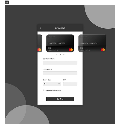 #DailyUI 002 (Checkout UI) dailyui design graphic design ui ux vector