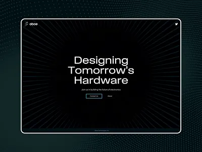 Splash Page background animation branding glow homepage animation landing page simple landing page splash page tunnel animation