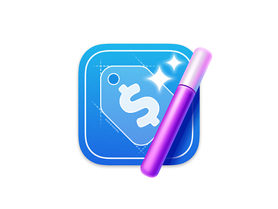 Pricetag App Icon app icon icon icon design macos magic price tag