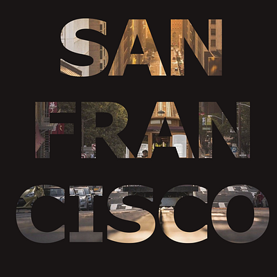 SAN FRAN CISCO graphic design