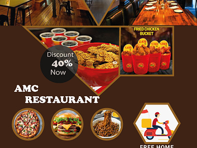 Creative and Unique Flyer Design for Restaurant advertisement branding business colourful design flyer design information and advertising personal business unique design creativity useable