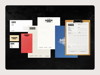 Garage Brand - Letterhead brand branding graphic design letterhead paper