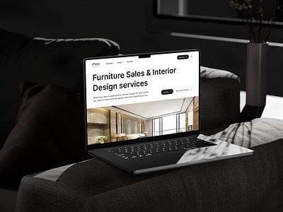 GSpace - Modern Furniture Landing Page 3d design dotpixel agency exterior furniture furniture decore furniture market furniture store interior landing page design modern furniture saas project ui ux uxdpa website design wood