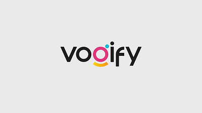 Vogify Logo Animation animation branding graphic design logo motion graphics