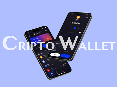 Crypto Wallet adobe app creative crypto daily design figma ios layout shot ui ui ux