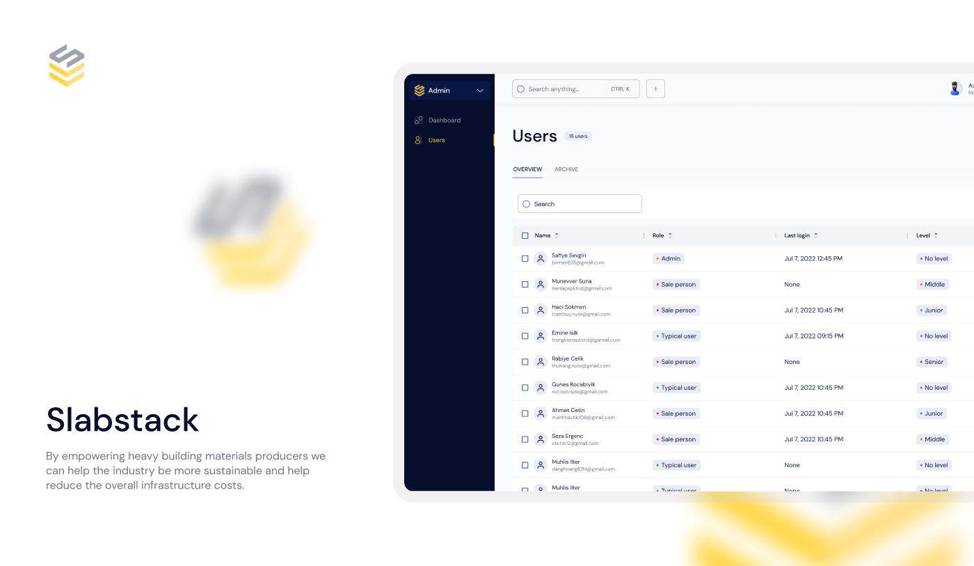 Custom ERP UX/UI design for construction company construction dashboard design design for construction development erp figma graphic design saas slabstack ui uiux user interface ux visual web wireframes