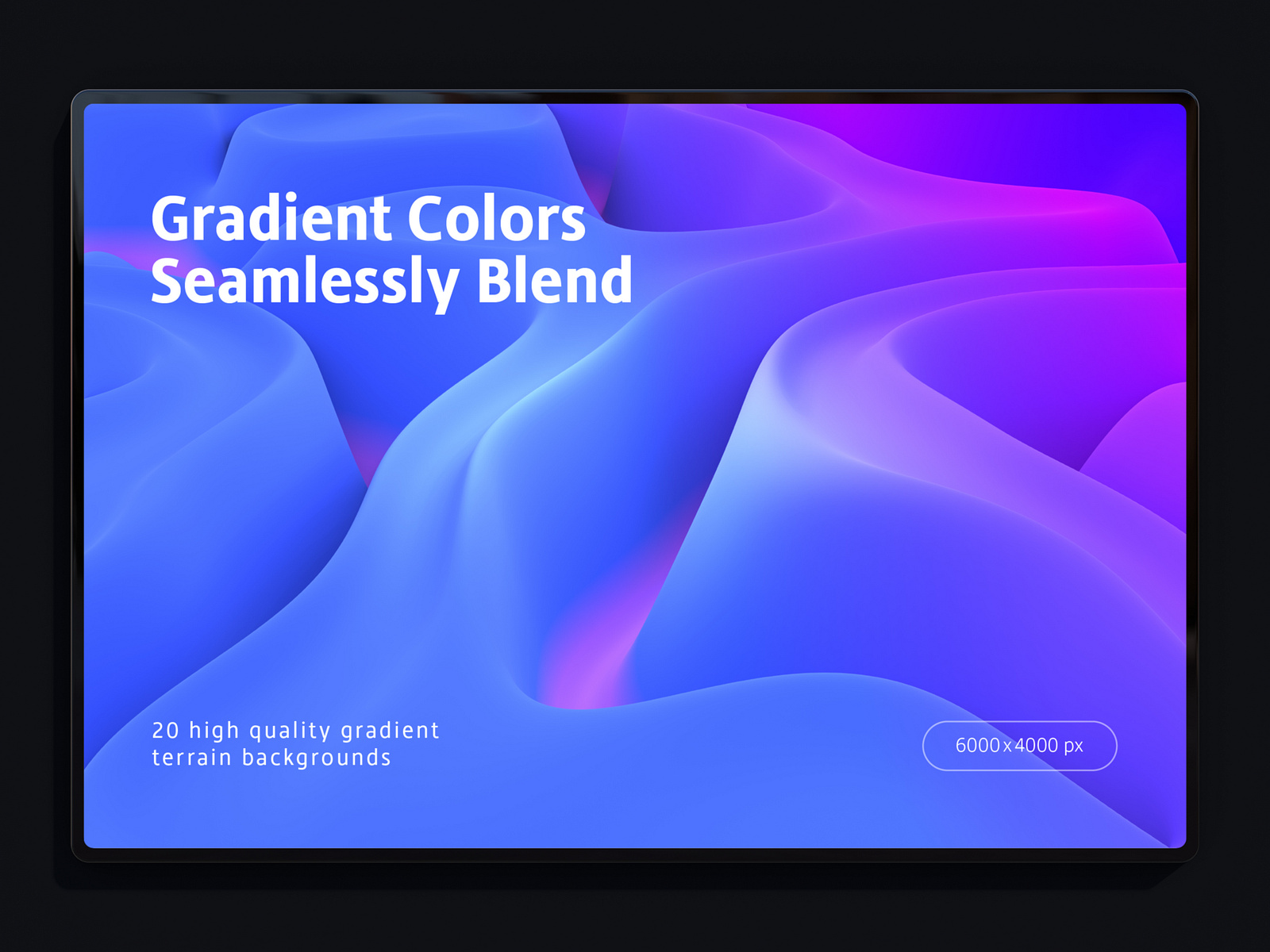 Gradient Terrain Backgrounds By Sailor88 On Dribbble