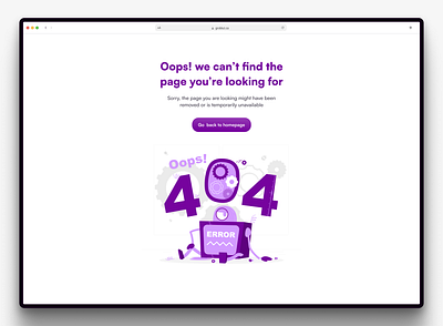 Groblut - Website error 404 design 404 design error error 404 not found tech uiux unavailable uxdesign