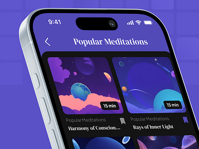 AtmaFlow — AI Based Meditation App 3d ai ai app ai based ai generated app animation app app design application appstore branding dark mode design dynamic color illustration light mode logo meditation ui ux