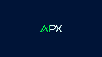 APX ai blockchain branding clean crypto grid identity launch lettering logo logotype minimal symbol token typography vector