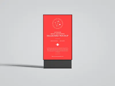 Free Outdoor Billboard Mockup billboard