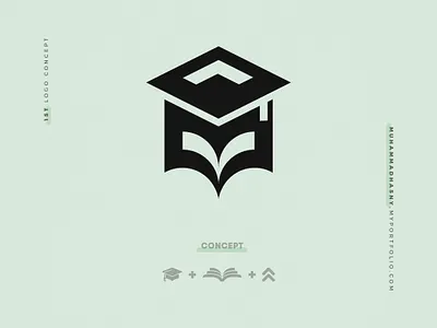 Undergraduate Organization Logo - Concept abstract logo black and white branding concept logo conceptual logo design designer education logo graphic design graphic designer logo logo designer school logo undergraduate undergraduate logo undergraduate logo design