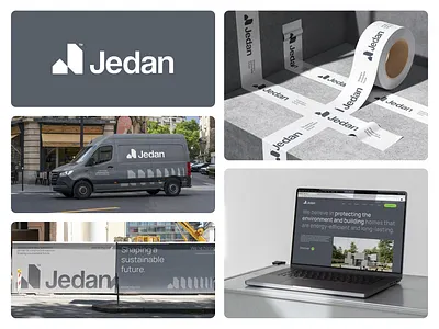 Jedan energy - rebranding brand brand identity branding construction design designer development energy identity logo logo design mark renewable skyscraper solar solar energy sustainable visual identity