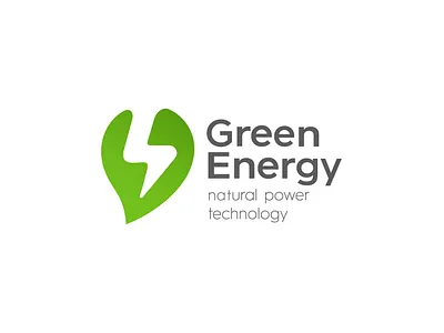GREEN ENERGY - Logo Identity branding graphic design logo