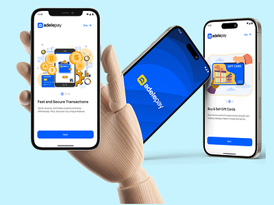 Adelepay Crypto wallet crypto waller ui web3