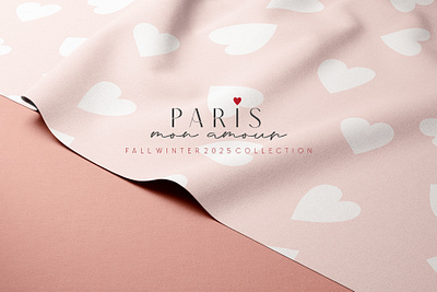 PARIS Mon Amour Collection fashion design illustration pattern product design textile design