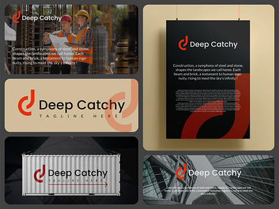 Deep Catchy brand design 3d animation branding design graphic design illustration logo motion graphics vector