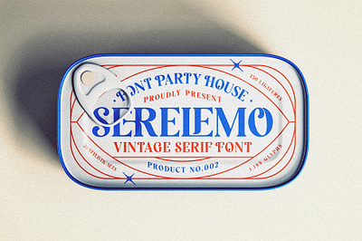 Serelemo - Vintage Serif Font branding classic font design display font graphicdesigner hand made font logo serif typeface vintage font