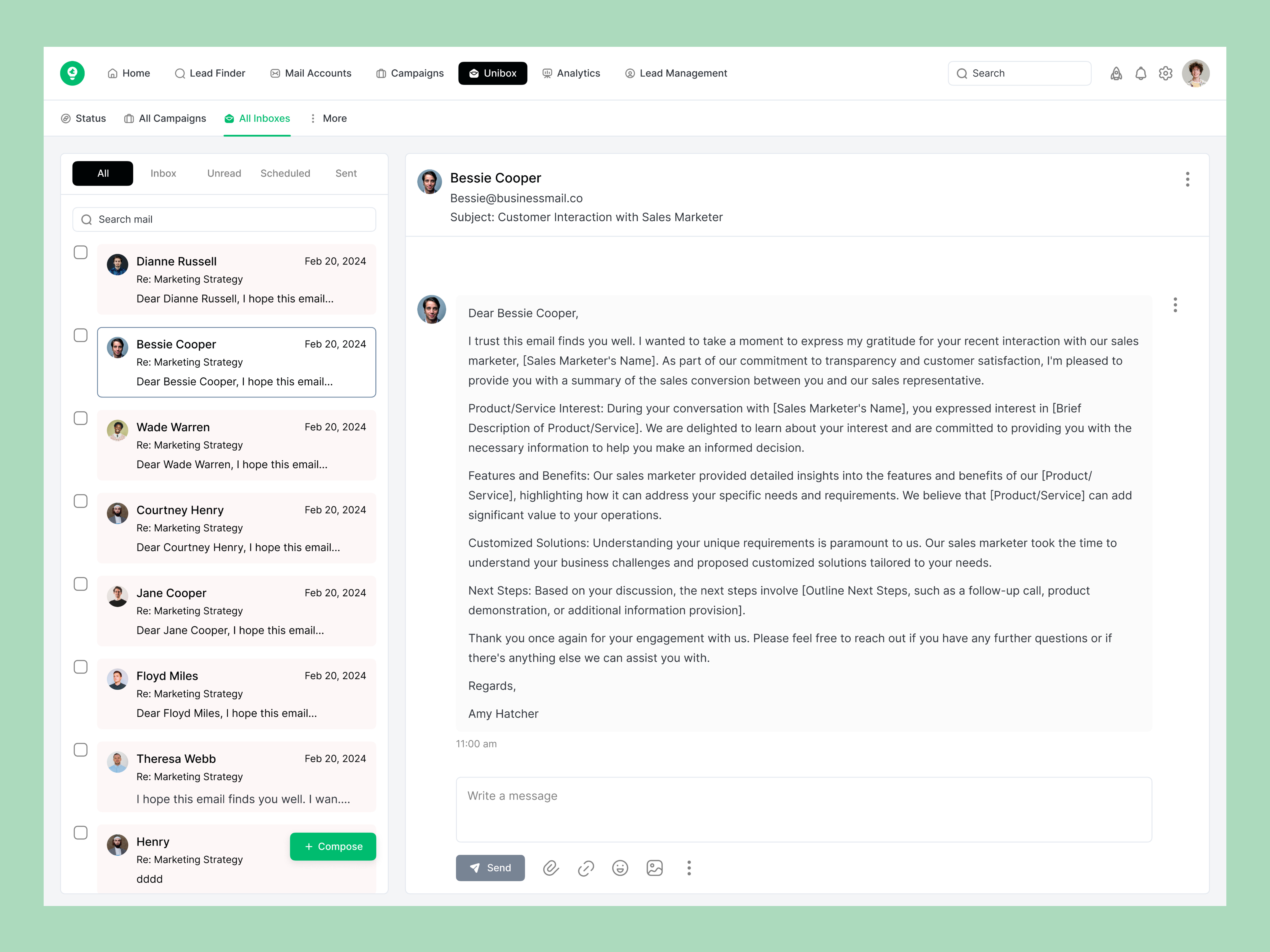 Email Marketing Tool - Inbox automation dashboard cold email marketing saas cold outreach software uiux crm dashboard dashboard saas marketing marketing dashboard marketing dashboard design marketing software marketing software website marketing webapps design saas design saas marketing dashboard uiux design